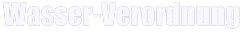 Wasser-Verordnung